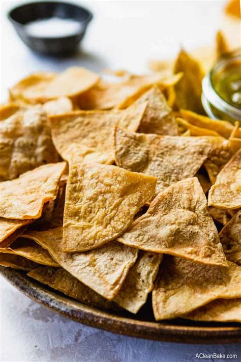 January 1, 2019 31 comments. Homemade Gluten Free Tortilla Chips | A Clean Bake