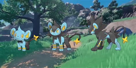 Pokemon Scarlet Violet How To Catch Evolve Shinx Into Luxray