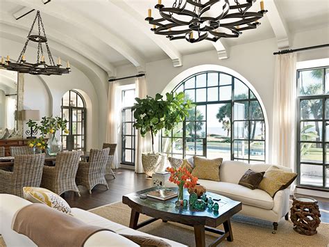 Mediterranean Luxury Living Room