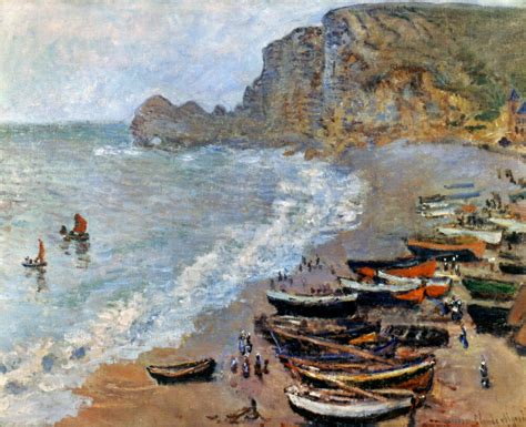 Posterazzi Claude Monet Etretat 1883 Noil On Canvas Rolled Canvas Art