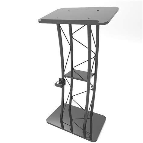 Buy Yofsza Curved Podium Stand Up Church Lectern Slanted Conference