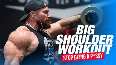 Big Shoulder Workout Seth Feroce Youtube