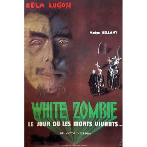 White Zombie Movie Poster 32x47 In