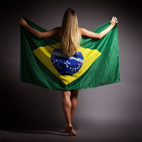 Made In Brazil Soccer Girl Hot Football Fans Brazil