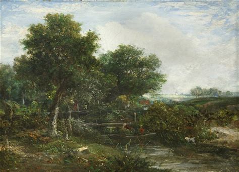 River Landscape By John Constable On Artnet