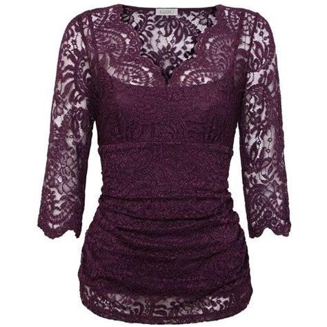 Lace Empire Top Purple Lace Shirt Lace Long Sleeve Shirt Lace Top Long Sleeve
