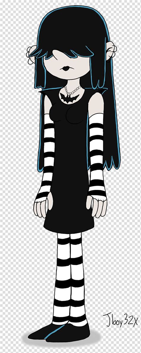 Lucy Loud Illustration Character Loud House Transparent Background Png