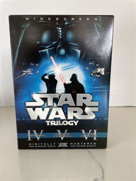 Star Wars Trilogy Dvd 2008 6 Disc Set For Sale Online Ebay