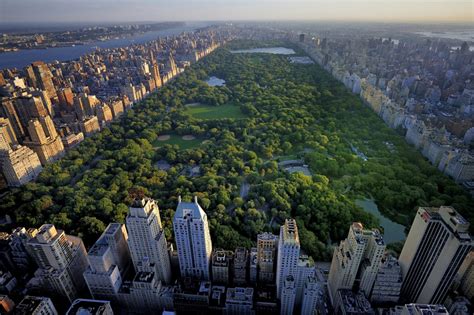Central Park Aerial View Manhattan New York Manoverseas