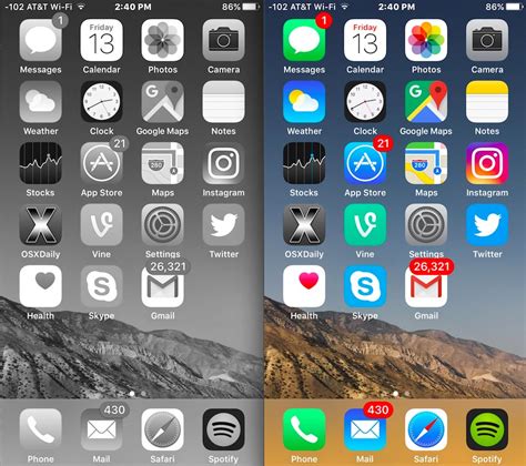 Black And White Ios 14 Home Screens Connect Your Iphone To The
