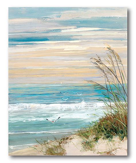 Take A Look At This Beach Scene Wrapped Canvas Today Art Painting