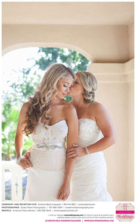 sacramento wedding inspiration laura and amanda {from the summer fall 2015 issue of real weddings