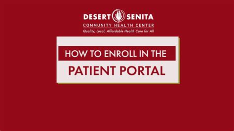 Patient Portal Enrollment Video Youtube