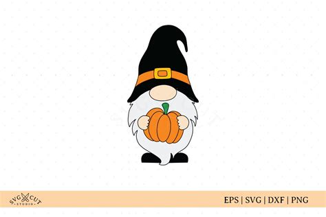 Halloween Gnome Fall Gnome Svg Cut File 777096 Cut Files Design