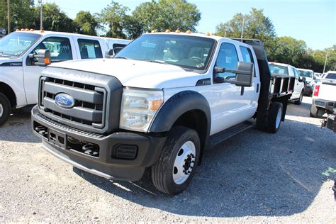 2013 Ford F450 Flatbed Truck Jm Wood Auction Company Inc