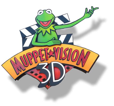 Extracted Logo - Muppet Vision 3D - Disney-inspired Scrapbooking