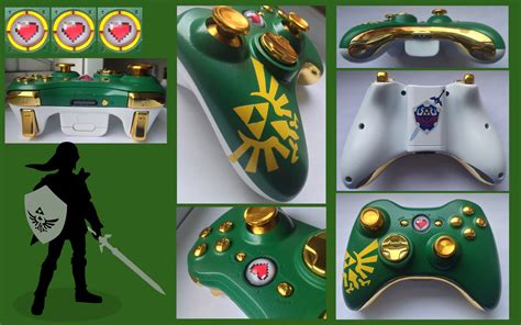 The Legend Of Zelda Custom Xbox 360 Controller By Cardi