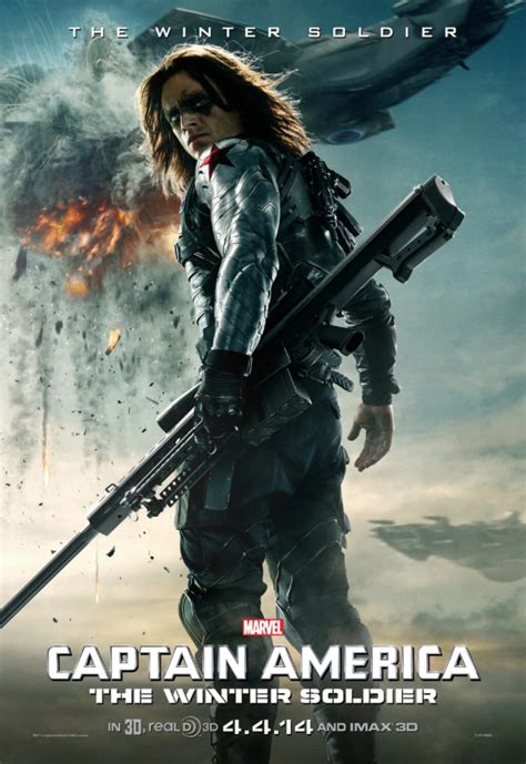 The winter soldier , captain the winter soldier (united states of america) , captain america 2: Here's A Winter Soldier Character Poster From That New ...