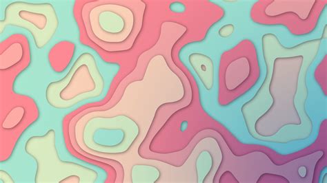 1920x1080 Pastel Slide Elevation Colorful Abstract 1080p