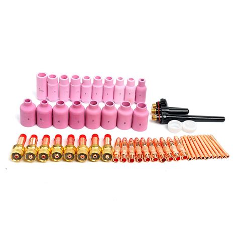 TIG Gas Lens Collet Body Consumables Kit Fit WP 17 18 26 TIG Welding