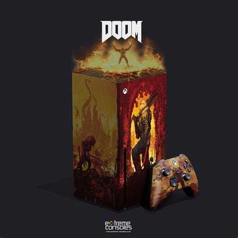 Custom Xbox Series X Doom Consolas Videojuegos Videojuegos Consolas