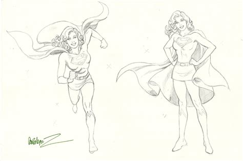 Style Guide 2009 By Garcia Lopez In Miki Annamanthadoos Supergirl