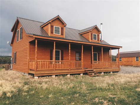 Maybe you would like to learn more about one of these? Homestead Two Story Modular Cabin | Log cabin homes, Cabin ...