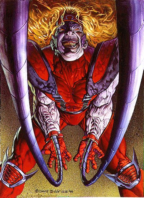 Westcoastavengers Omega Red By Dave Devries Comic Villains Super