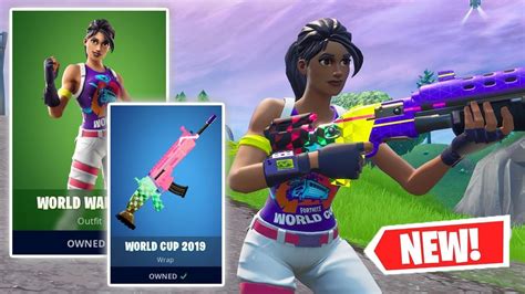 New World Warrior Skin And World Cup 2019 Wrap Gameplay In Fortnite