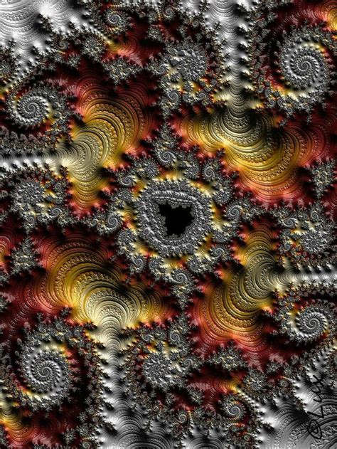 Spirals Zentangles Fractal Art Ddd Visionary Psychedelic Phone