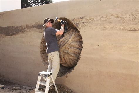 Artist Andy Goldsworthy Uses Rammed Earth Works For Newest Art Installation