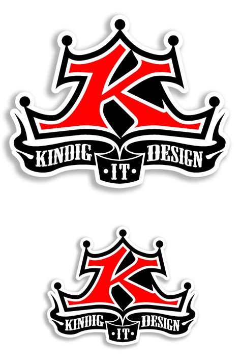 Sticker - Classic Logo - Kindig-it Design