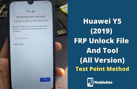 Huawei Y5 2019 Frp Unlock File And Tool All Version