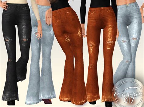 Sims 4 Cc Best Flare Pants Bell Bottom Jeans To Try On Fandomspot