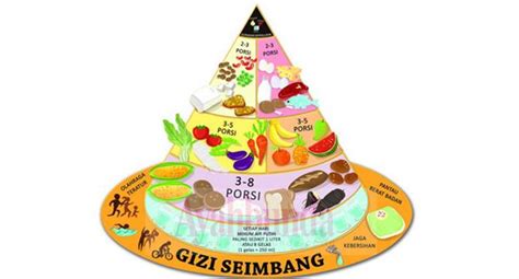 Piramida makanan piramida makanan adalah suatu piramida yang menggambarkan 1. Makan Sesuai Piramida
