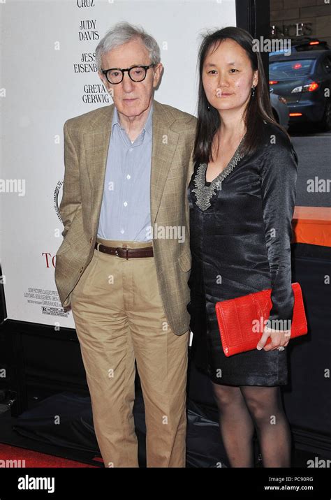 Woody Allen Wife Soon Yi At To Rome With Love Premiere At The Regal