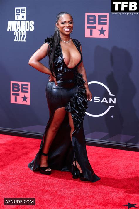Kandi Burruss Sexy Seen Flashing Her Areola At The Bet Awards In Los