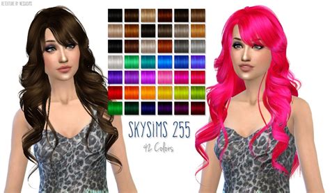 My Sims 4 Blog Hair Retextures By Nessasims