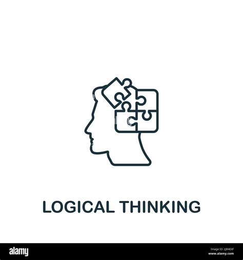 Logical Thinking Icon Line Simple Personality Icon For Templates Web