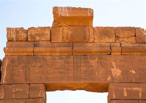 Amun Temple Hieroglyphs Nubia Naqa Sudan Eric Lafforg Flickr