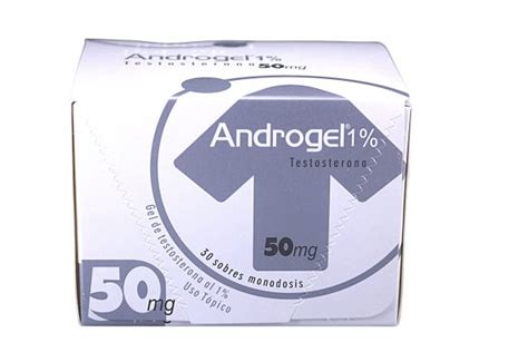 Androgel 50 Mg 30 Sobres Uroccidente