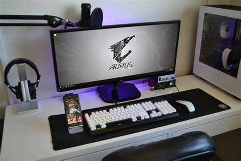 An Update On My Blackwhite Room And Station Gaming Room Setup Pc