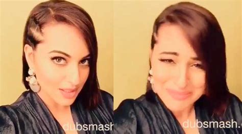 Hail Sonakshi Sinha The Dubsmash Queen Bollywood News The Indian Express