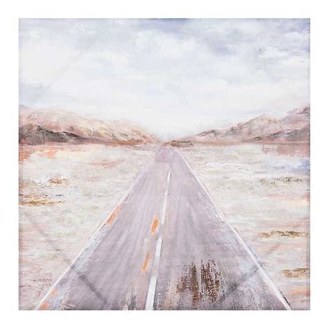 Open Road Canvas Art Print Canvas Art Prints Map Canvas Art Canvas Art