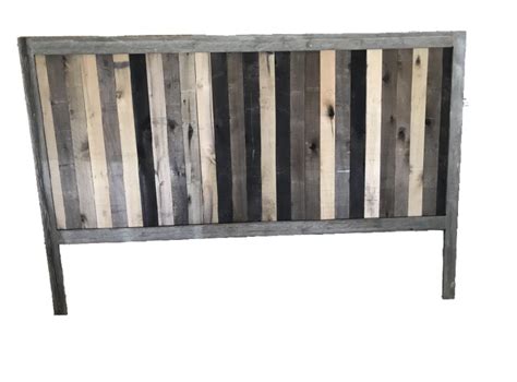 Handmade Reclaimed Barn Wood Headboard King Queen Full Twin Or