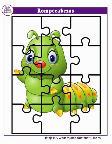 Rompecabezas Para Niños Para Imprimir Puzzles