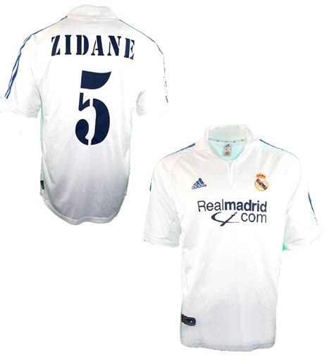 In unserem fußballshop finden sie das ökonomische. Adidas Real Madrid Trikot 5 Zinedine Zidane 2001/02 Heim ...