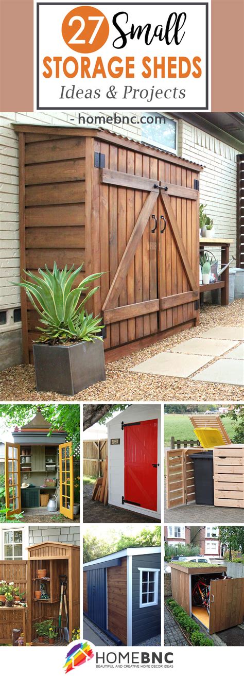 Wood shed plans, simple storage shed plans, diy small shed plans, building that shed, garden shed storage. 27 Best Small Storage Shed Projects (Ideas and Designs ...