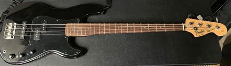 Fender Precision Bass Active 1992 Korean Squier Series Rare Reverb
