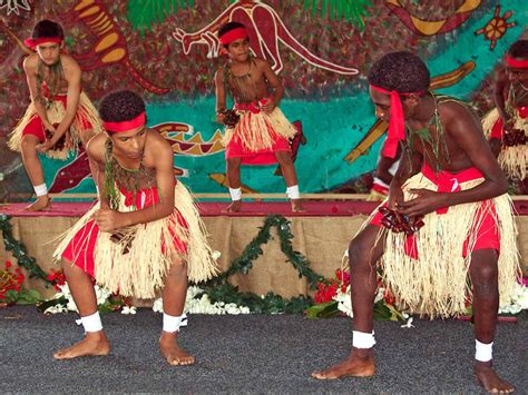 Junior Boys Dance Torres Strait Islander Dancing School Children